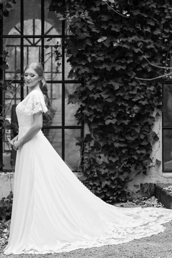 The Modest Bridal Collection by Barbie Style #MBC 7352 #9 vertical thumbnail