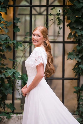 The Modest Bridal Collection by Barbie Style #MBC 7352 #16 vertical cropped thumbnail