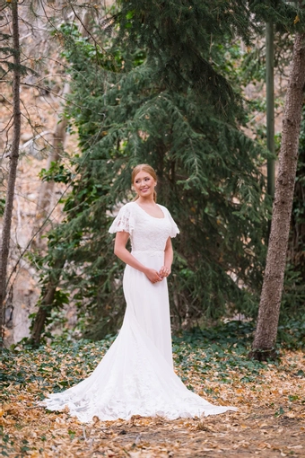 The Modest Bridal Collection by Barbie Style #MBC 7352 #1 frontface vertical thumbnail