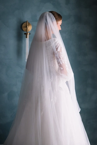 The Modest Bridal Collection by Barbie Style #MBC 7353 #6 backface vertical cropped thumbnail