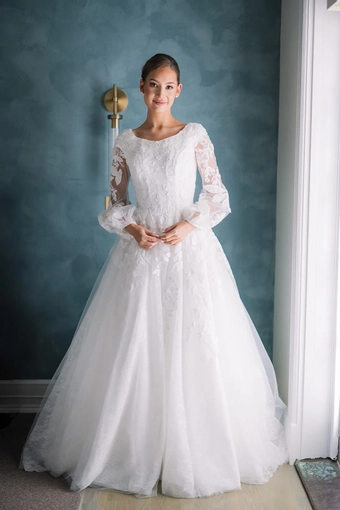 The Modest Bridal Collection by Barbie Style #MBC 7353 #0 default frontface vertical thumbnail