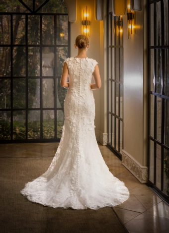 The Modest Bridal Collection by Barbie Style #MBC 7355 #5 default backface vertical thumbnail