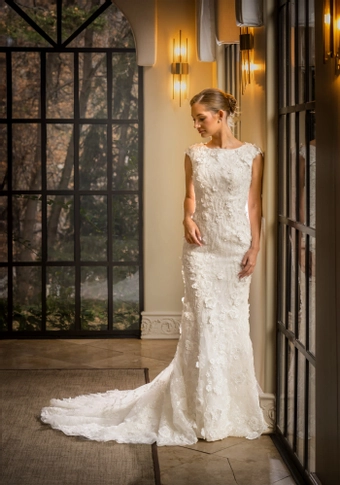 The Modest Bridal Collection by Barbie Style #MBC 7355 #3 frontface vertical thumbnail