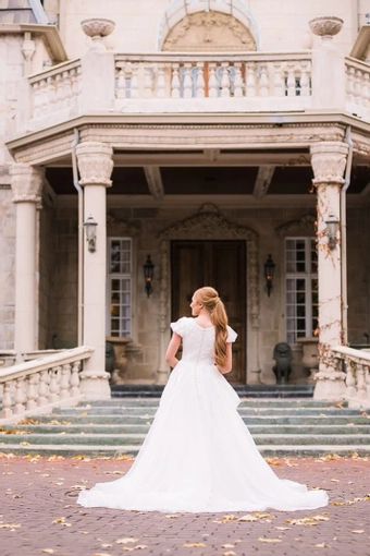 The Modest Bridal Collection by Barbie Style #MBC 7357 #11 default backface vertical thumbnail