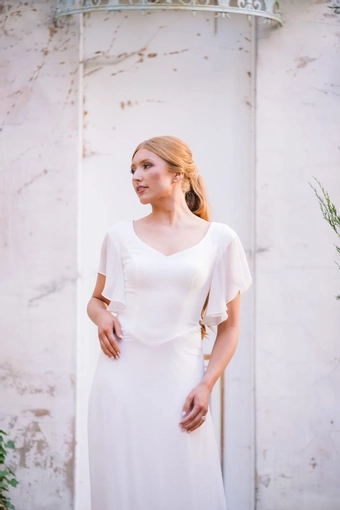 The Modest Bridal Collection by Barbie Style #MBC 7361 #6 frontface vertical cropped thumbnail