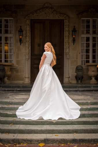 The Modest Bridal Collection by Barbie Style #MBC 7364 #3 default backface vertical thumbnail