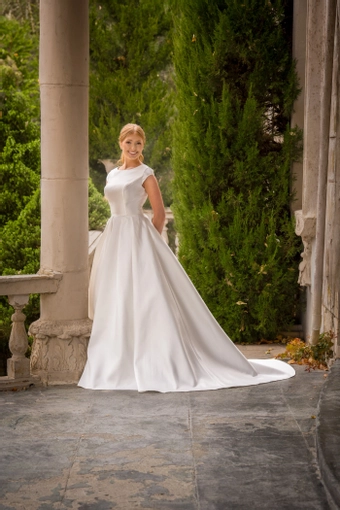 The Modest Bridal Collection by Barbie Style #MBC 7364 #2 frontface vertical thumbnail