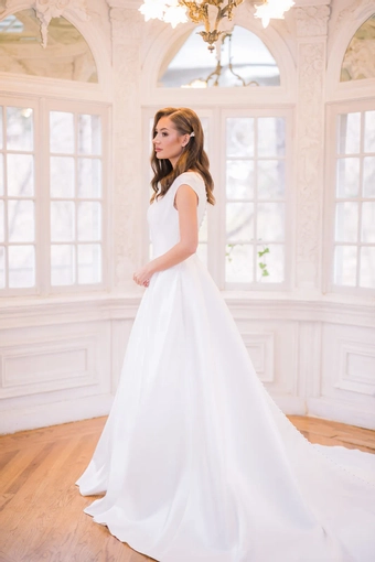 The Modest Bridal Collection by Barbie Style #MBC 7364B #2 vertical thumbnail