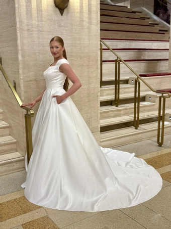 The Modest Bridal Collection by Barbie Style #MBC 7365 #1 frontface vertical thumbnail