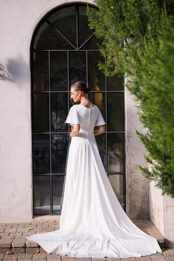 The Modest Bridal Collection by Barbie Style #MBC 7368 #5 default backface vertical thumbnail