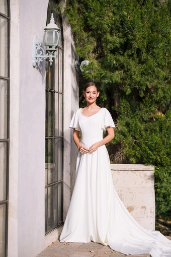 The Modest Bridal Collection by Barbie Style #MBC 7368 #0 default frontface vertical thumbnail