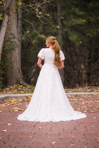 The Modest Bridal Collection by Barbie Style #MBC 7370 #4 default backface vertical thumbnail