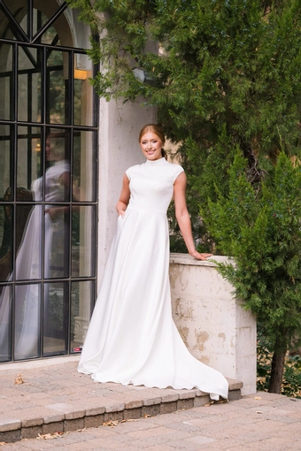 The Modest Bridal Collection by Barbie Style #MBC 7371 #0 default frontface vertical thumbnail