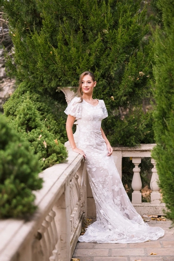 The Modest Bridal Collection by Barbie Style #MBC 7372 #0 default frontface vertical thumbnail