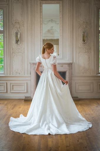 The Modest Bridal Collection by Barbie Style #MBC 7374 #5 default backface vertical thumbnail