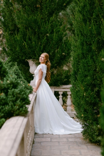 The Modest Bridal Collection by Barbie Style #MBC 7376 #2 vertical thumbnail