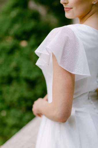 The Modest Bridal Collection by Barbie Style #MBC 7376 #9 backface vertical cropped thumbnail
