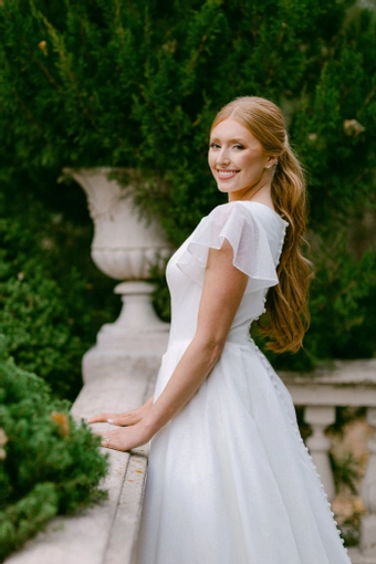 The Modest Bridal Collection by Barbie Style #MBC 7376 #6 vertical cropped thumbnail