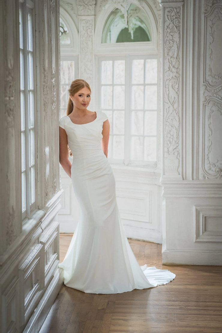 The Modest Bridal Collection by Barbie Style #MBC 7377B Default Thumbnail Image