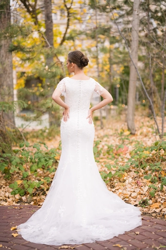 The Modest Bridal Collection by Barbie Style #MBC 7379 #4 default backface vertical thumbnail