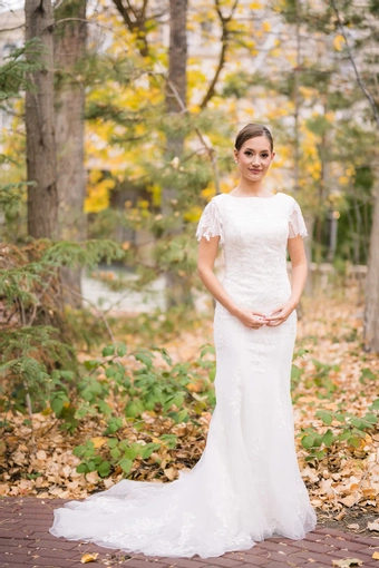 The Modest Bridal Collection by Barbie Style #MBC 7379 #0 default frontface vertical thumbnail