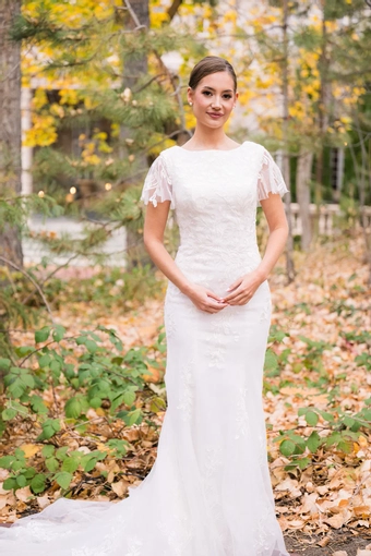 The Modest Bridal Collection by Barbie Style #MBC 7379 #7 frontface vertical cropped thumbnail