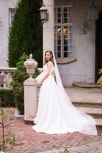 The Modest Bridal Collection by Barbie Style #MBC 7382 #4 vertical thumbnail