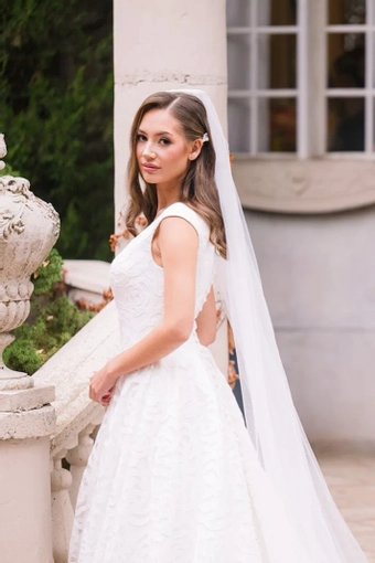 The Modest Bridal Collection by Barbie Style #MBC 7382 #9 vertical cropped thumbnail