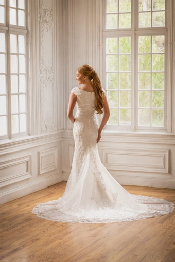 The Modest Bridal Collection by Barbie Style #MBC 7384 #4 default backface vertical thumbnail