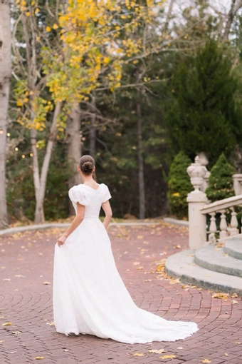 The Modest Bridal Collection by Barbie Style #MBC 7385 #4 default backface vertical thumbnail