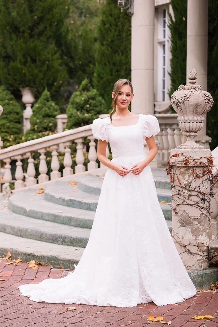 The Modest Bridal Collection by Barbie Style #MBC 7385 Default Thumbnail Image