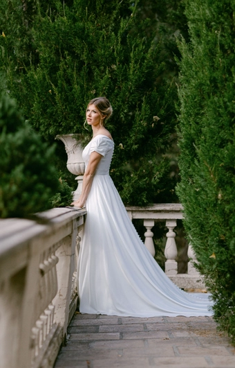 The Modest Bridal Collection by Barbie Style #MBC 7387 #2 vertical thumbnail