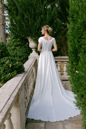 The Modest Bridal Collection by Barbie Style #MBC 7387 #3 default backface vertical thumbnail