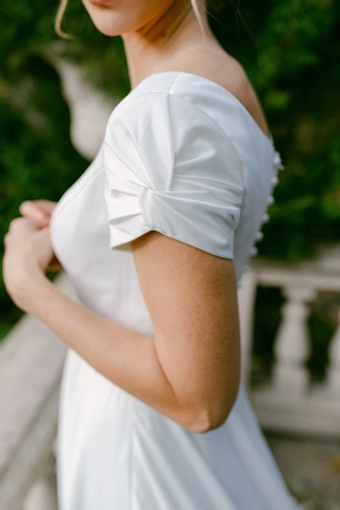 The Modest Bridal Collection by Barbie Style #MBC 7387 #5 vertical cropped thumbnail