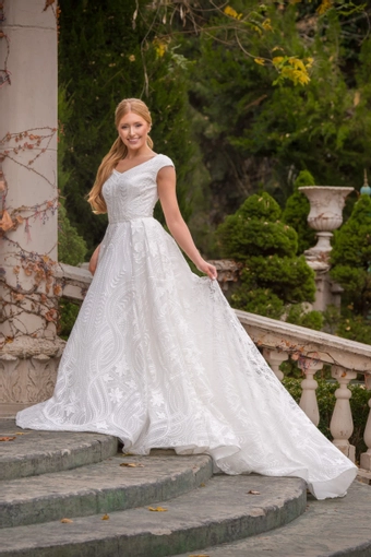 The Modest Bridal Collection by Barbie Style #MBC 7388 #0 default frontface vertical thumbnail