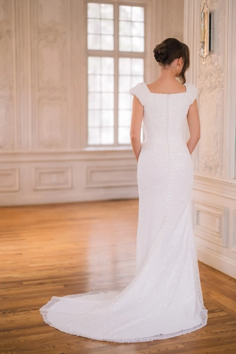 The Modest Bridal Collection by Barbie Style #MBC 7390 #3 default backface vertical thumbnail