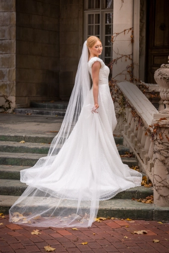 The Modest Bridal Collection by Barbie Style #MBC 7391 #4 vertical thumbnail