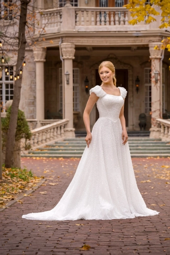 The Modest Bridal Collection by Barbie Style #MBC 7391 #0 default frontface vertical thumbnail