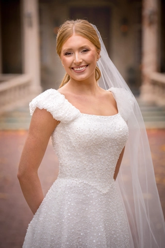 The Modest Bridal Collection by Barbie Style #MBC 7391 #8 frontface vertical cropped thumbnail