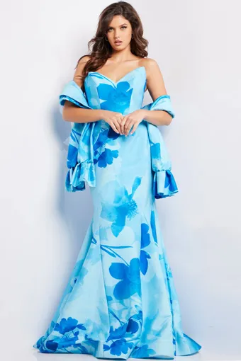 Jovani 22706 #0 Blue vertical thumbnail