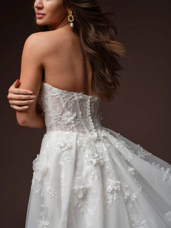 Maggie Sottero Fern #9 backface vertical cropped thumbnail