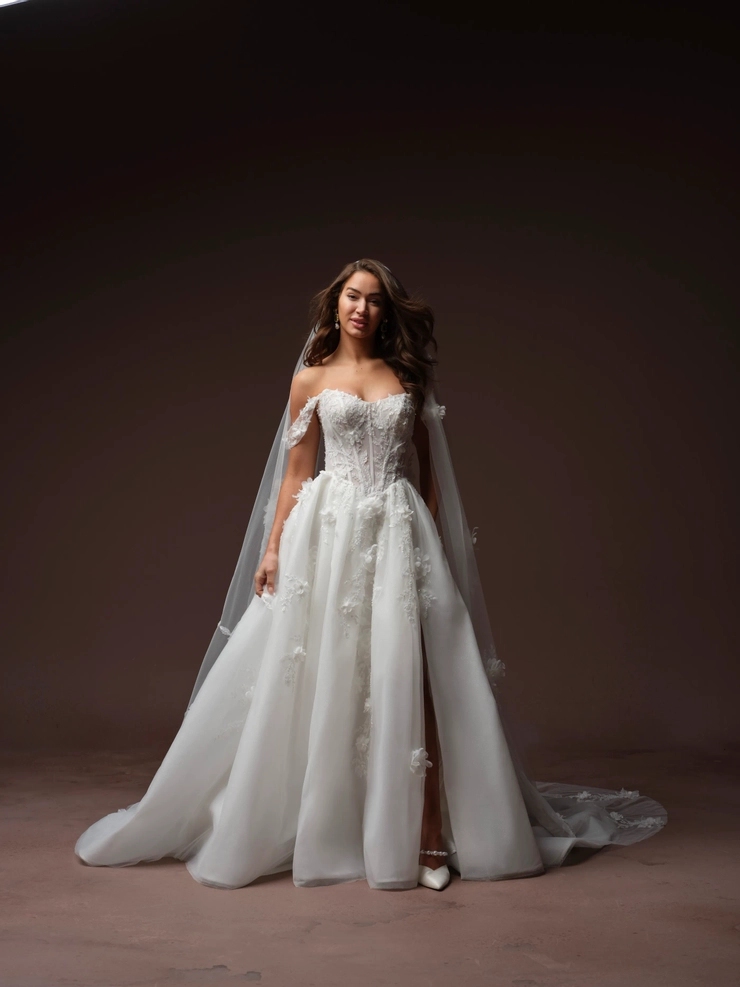 Maggie Sottero Style #F6MB122A01 #1 frontface vertical picture