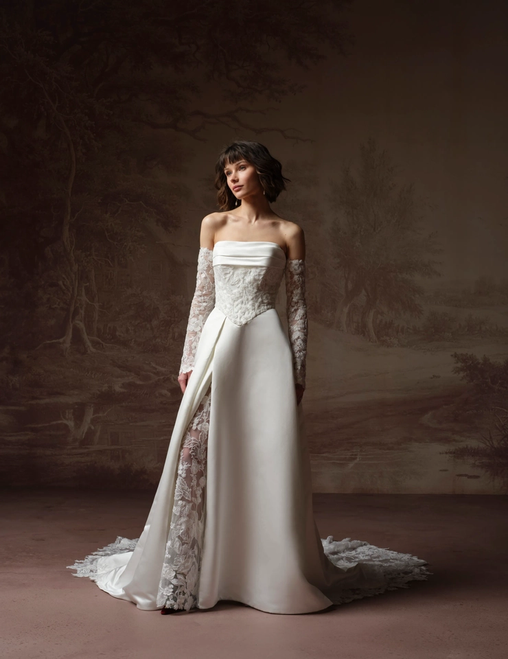 Maggie Sottero Style #F6MK072A01 #1 frontface vertical picture
