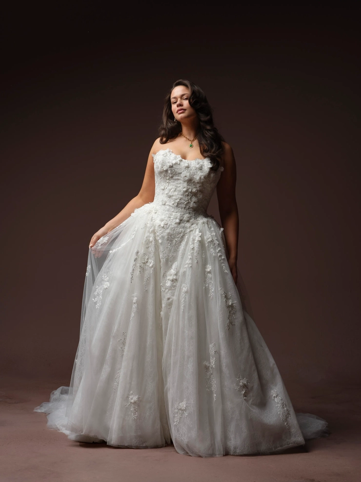 Maggie Sottero Style #F6MK124A01 #0 default frontface vertical picture