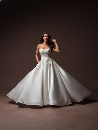 Maggie Sottero Landis #0 default frontface vertical thumbnail