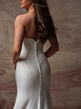 Maggie Sottero Melissa Royale #12 backface vertical cropped thumbnail