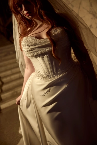 Maggie Sottero Melissa Royale #8 frontface vertical cropped thumbnail