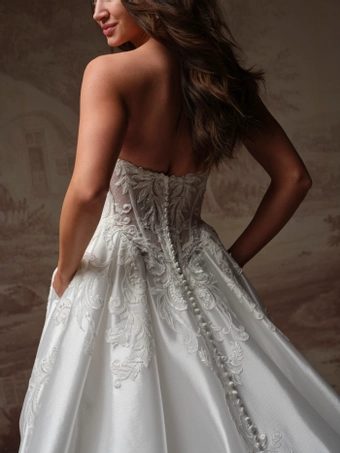 Maggie Sottero Dahlia #8 backface vertical cropped thumbnail