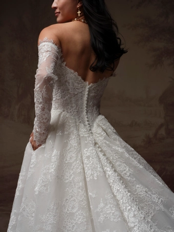 Sottero and Midgley Style #F6SB073A01 #4 backface vertical cropped thumbnail