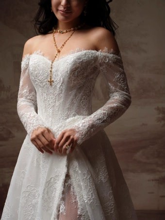 Sottero and Midgley Style #F6SB073A01 #3 frontface vertical cropped thumbnail